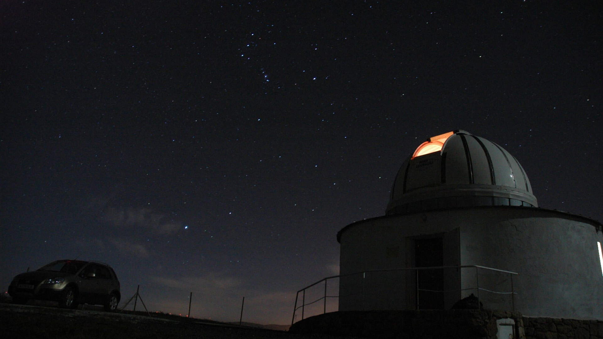 Observatorio astron&oacute;mico de Forcarei